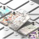 Ringke Fusion Design Armor Case Cover with Gel Frame for iPhone 14 transparent (Purple rose)