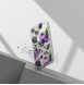 Ringke Fusion Design Armor Case Cover with Gel Frame for iPhone 14 transparent (Purple rose)