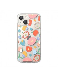 Ringke Fusion Design Armored Sleeve Cover with Gel Frame for iPhone 14 transparent