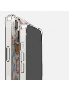 Ringke Fusion Design Armored Sleeve Cover with Gel Frame for iPhone 14 transparent