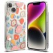 Ringke Fusion Design Armored Sleeve Cover with Gel Frame for iPhone 14 transparent