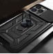 Hybrid Armor Camshield case for iPhone 14 armored case with camera cover black