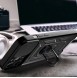Hybrid Armor Camshield case for iPhone 14 armored case with camera cover blue