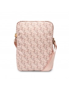 Guess PU G Cube Tablet Bag 10" Pink
