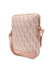 Guess PU G Cube Tablet Bag 10" Pink