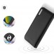 Dux Ducis Hivo Leather Flip Cover Genuine Leather Wallet for Cards and Documents iPhone 14 Black
