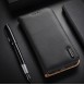 Dux Ducis Hivo Leather Flip Cover Genuine Leather Wallet for Cards and Documents iPhone 14 Black