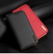 Dux Ducis Hivo Leather Flip Cover Genuine Leather Wallet for Cards and Documents iPhone 14 Red