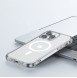 Joyroom Magnetic Defender Case for iPhone 14 Armored Case with Hooks Stand Clear