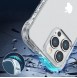 Joyroom Defender Series Case Cover for iPhone 14 Armored Hook Cover Stand Clear