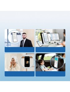 Joyroom Defender Series Case Cover for iPhone 14 Armored Hook Cover Stand Clear