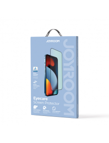 Joyroom Knight Green Glass for iPhone 14 with Full Screen Anti Blue Light Filter (JR-G01)