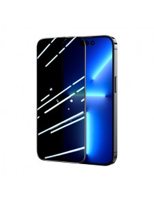 Joyroom Knight 2.5D Privacy TG Tempered Glass for iPhone 14 with Anti-Spy Filter Full Screen with Frame Transparent