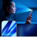 Joyroom Knight 2.5D Privacy TG Tempered Glass for iPhone 14 with Anti-Spy Filter Full Screen with Frame Transparent
