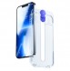 Joyroom Knight glass for iPhone 14 with mounting kit transparent
