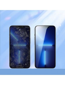 Joyroom Knight 2,5D TG Tempered Glass for iPhone 14 Full Screen with Frame Transparent