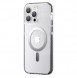 Kingxbar PQY Ice Crystal Series magnetic case for iPhone 14 MagSafe gray