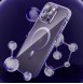 Kingxbar PQY Ice Crystal Series magnetic case for iPhone 14 MagSafe gray