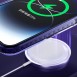Kingxbar PQY Ice Crystal Series magnetic case for iPhone 14 MagSafe gray