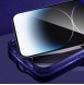 Kingxbar PQY Ice Crystal Series magnetic case for iPhone 14 MagSafe purple