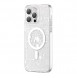 Kingxbar PQY Geek Series magnetic case for iPhone 14 MagSafe silver