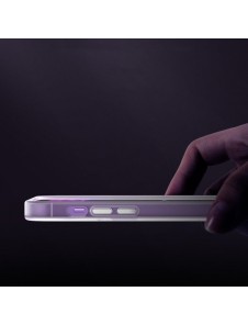 Kingxbar PQY Geek Series magnetic case for iPhone 14 MagSafe silver