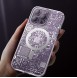 Kingxbar PQY Geek Series magnetic case for iPhone 14 MagSafe silver