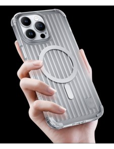 Kingxbar PQY Go Out Series magnetic case for iPhone 14 MagSafe laser color