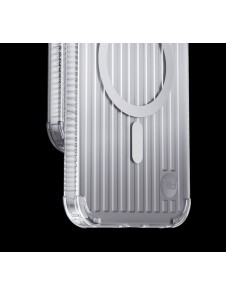 Kingxbar PQY Go Out Series magnetic case for iPhone 14 MagSafe silver