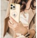 Kingxbar Wish Series case for iPhone 14 decorated with golden crystals