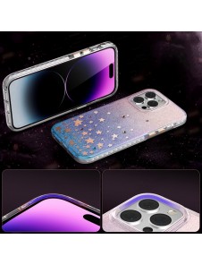 Kingxbar Heart Star Series case for iPhone 14 case with zodiac stars