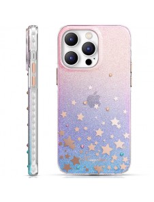 Kingxbar Heart Star Series case for iPhone 14 case with zodiac stars
