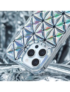 Kingxbar Miya Series case for iPhone 14 back cover rainbow back cover
