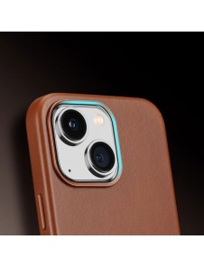 Dux Ducis Naples case for iPhone 14 magnetic leather case MagSafe brown