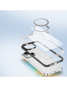 Dux Ducis Clin2 case for iPhone 14 magnetic cover MagSafe grey