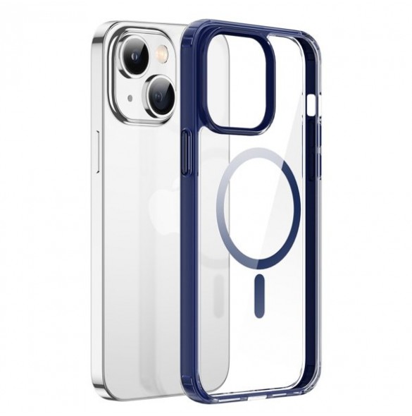 Dux Ducis Clin2 case for iPhone 14 magnetic MagSafe cover blue