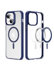 Dux Ducis Clin2 case for iPhone 14 magnetic MagSafe cover blue