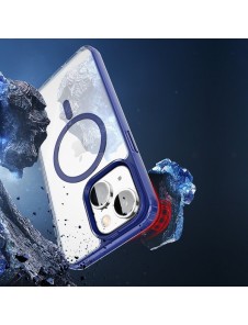Dux Ducis Clin2 case for iPhone 14 magnetic MagSafe cover blue