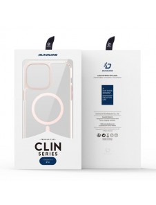 Dux Ducis Clin2 magnetic case for iPhone 14 MagSafe pink