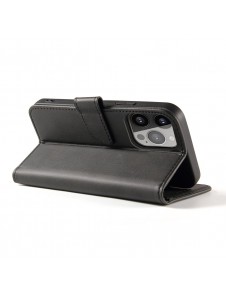 Magnet Case case for HTC Desire 22 Pro cover with flip wallet stand - svart
