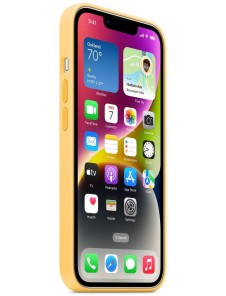Apple Silicone Magsafe Cover for iPhone 14 Sunglow