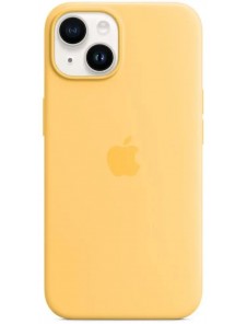 Apple Silicone Magsafe Cover for iPhone 14 Sunglow