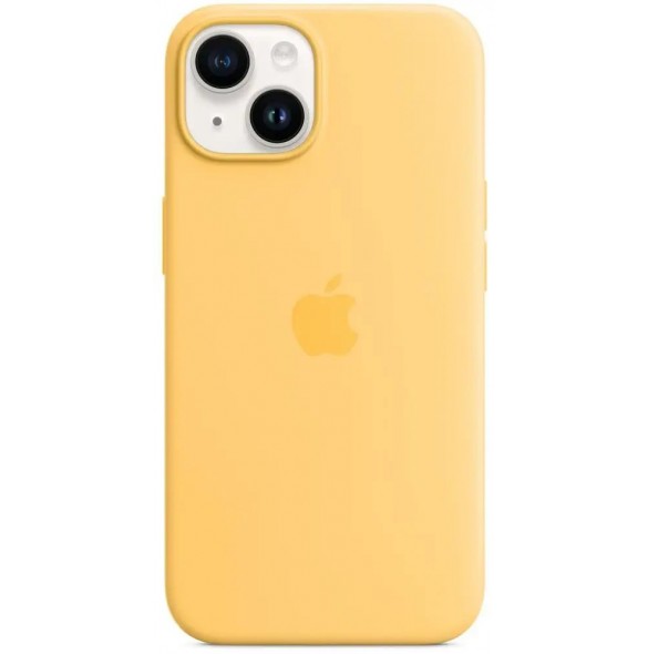 Apple Silicone Magsafe Cover for iPhone 14 Sunglow