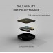 KitSound Bluetooth Wireless Airline Plane Music Transmitter Receiver Adaptor - Svart