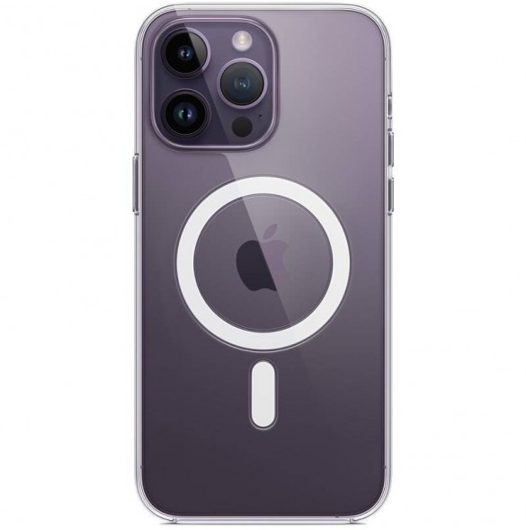 MPU73ZM/A Apple Clear MagSafe Cover for iPhone 14 Pro Max Transparent