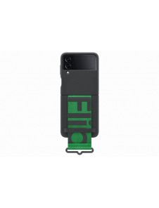 EF-GF721TBE Samsung Silicone Cover with Strap for Galaxy Z Flip 4 Black