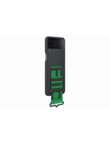 EF-GF721TBE Samsung Silicone Cover with Strap for Galaxy Z Flip 4 Black