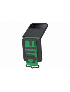 EF-GF721TBE Samsung Silicone Cover with Strap for Galaxy Z Flip 4 Black