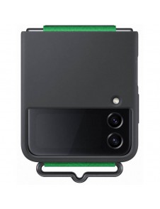EF-GF721TBE Samsung Silicone Cover with Strap for Galaxy Z Flip 4 Black