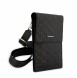 Karl Lagerfeld Saffiano Monogram Wallet Phone Bag Black